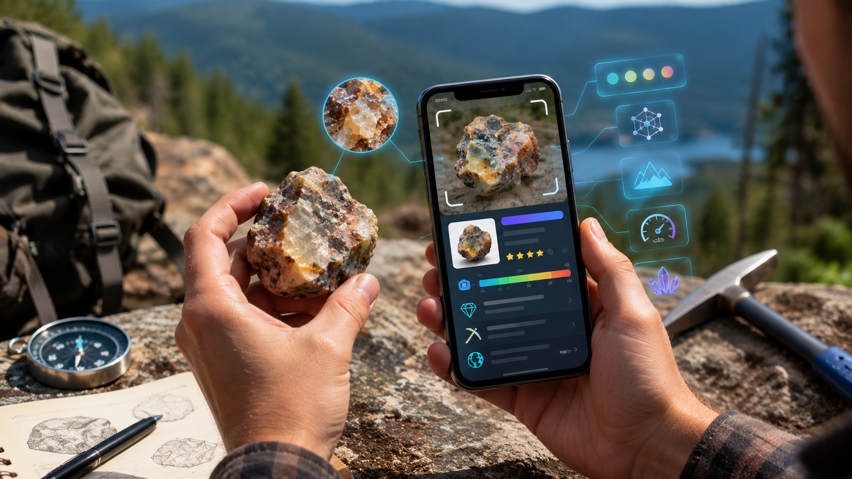 Found a Weird Rock on Your Hike? Here's How a Rock Identifier App Actually Figures Out What It Is