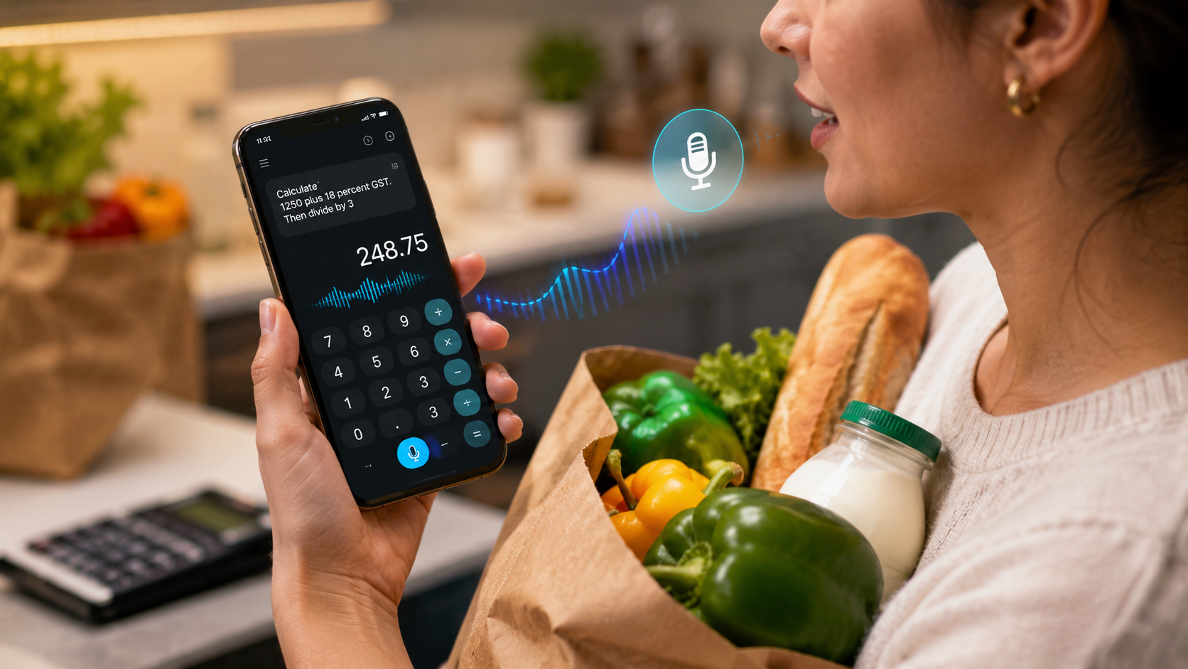 The Calculator App That Actually Listens to What You Say