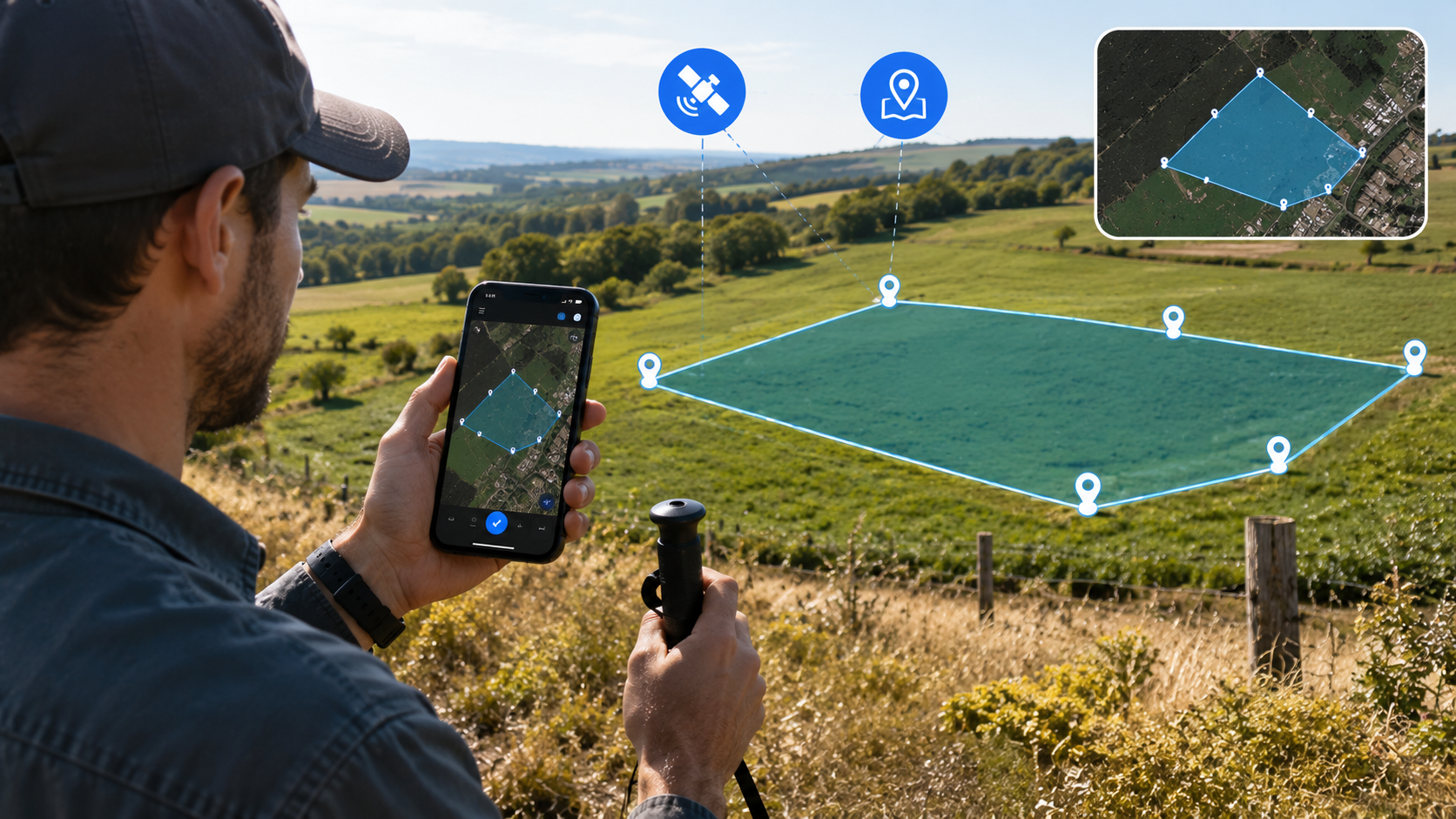 How to Measure a Field, Yard, or Plot of Land Using Just Your Phone
