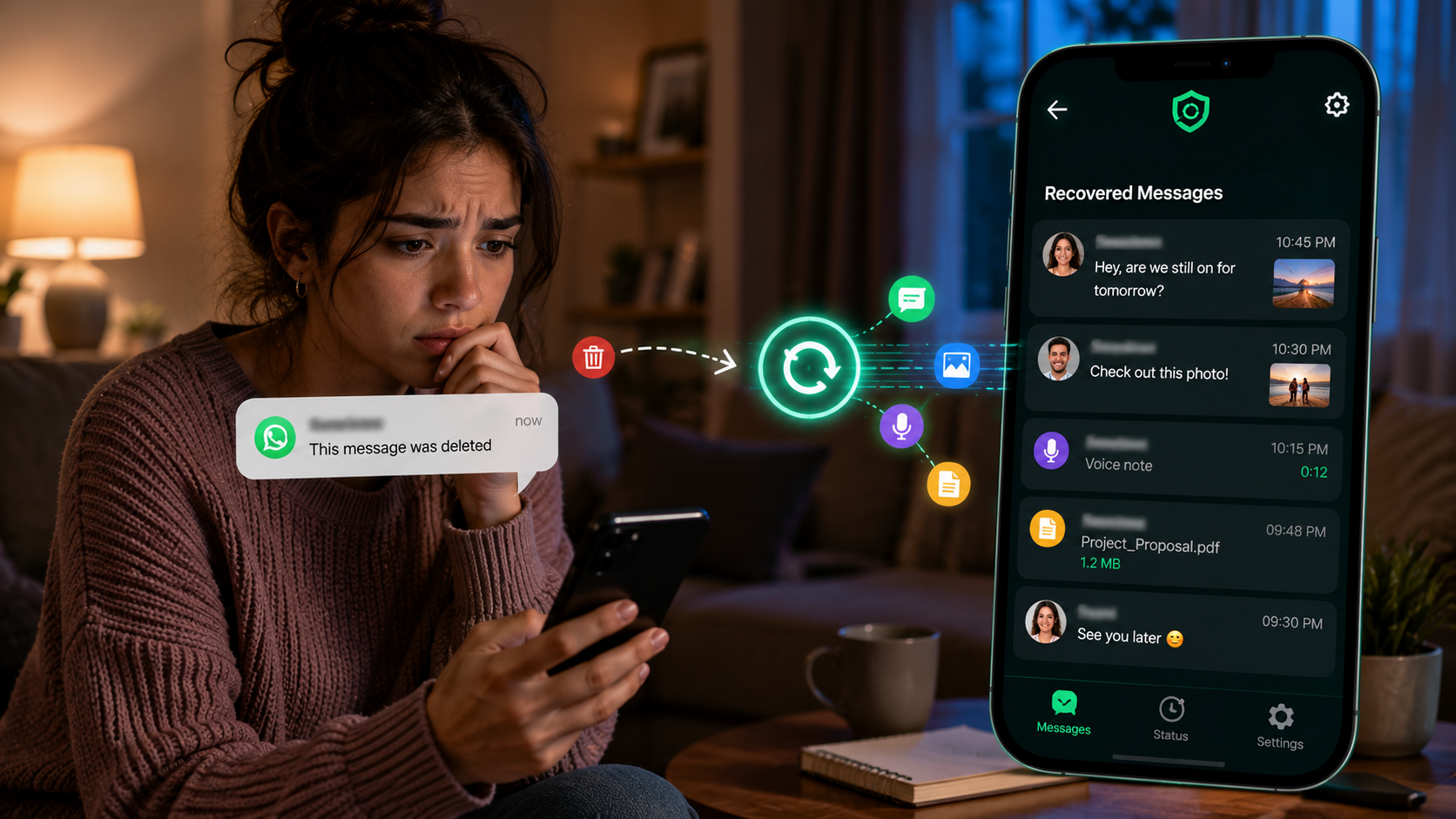 Can You Actually Recover a Deleted WhatsApp Message? Here's What This App Really Does