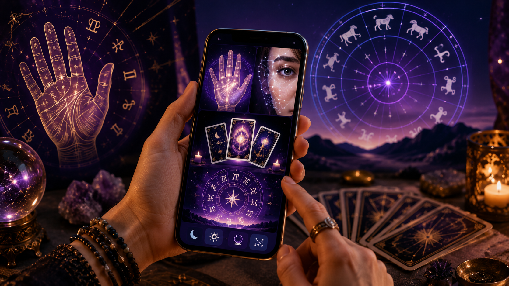 What Your Palm, Your Zodiac Sign, and a Tarot Card Might Say About Your Day