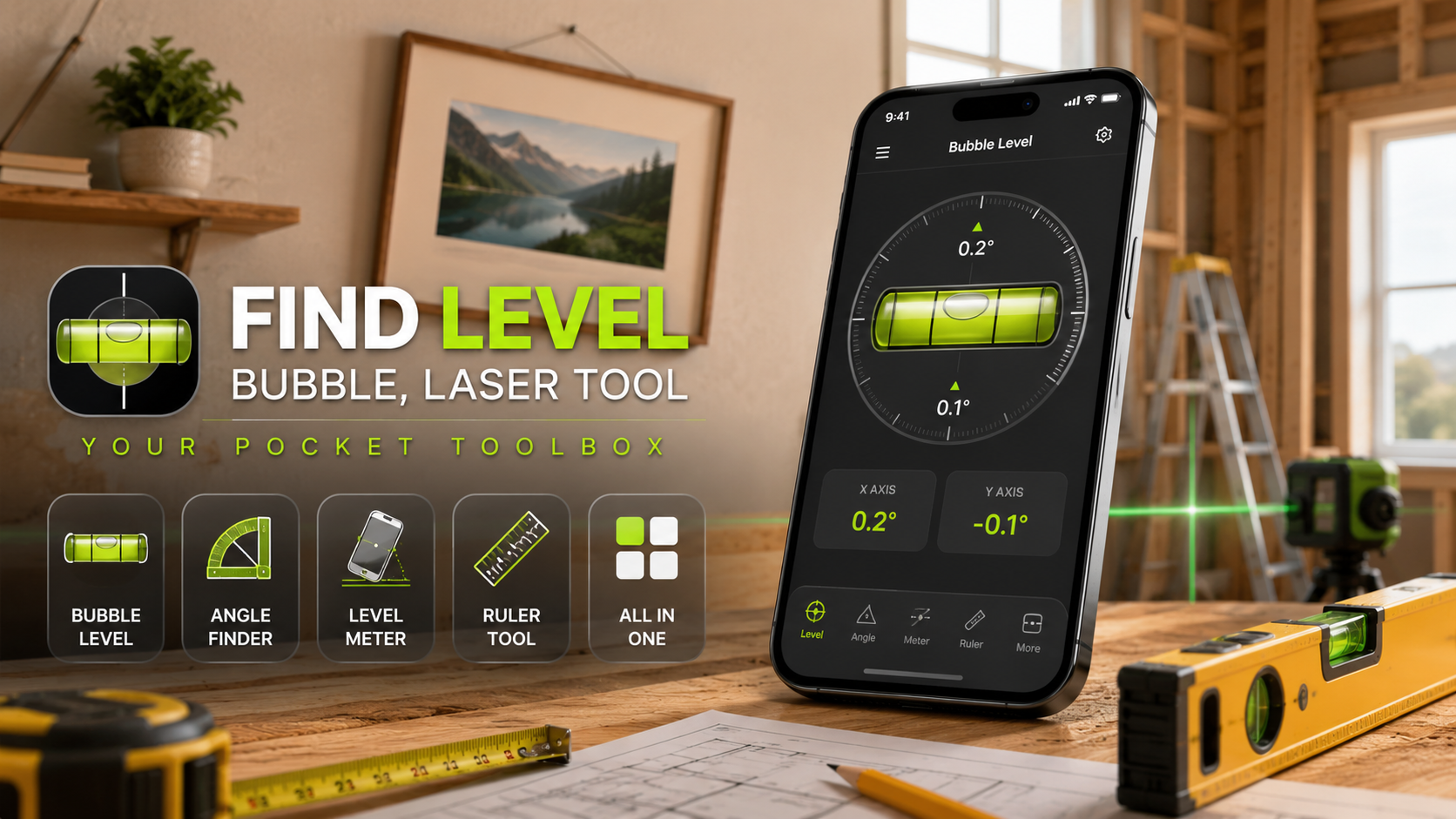 No Spirit Level in the Toolbox? Your Phone Already Has One