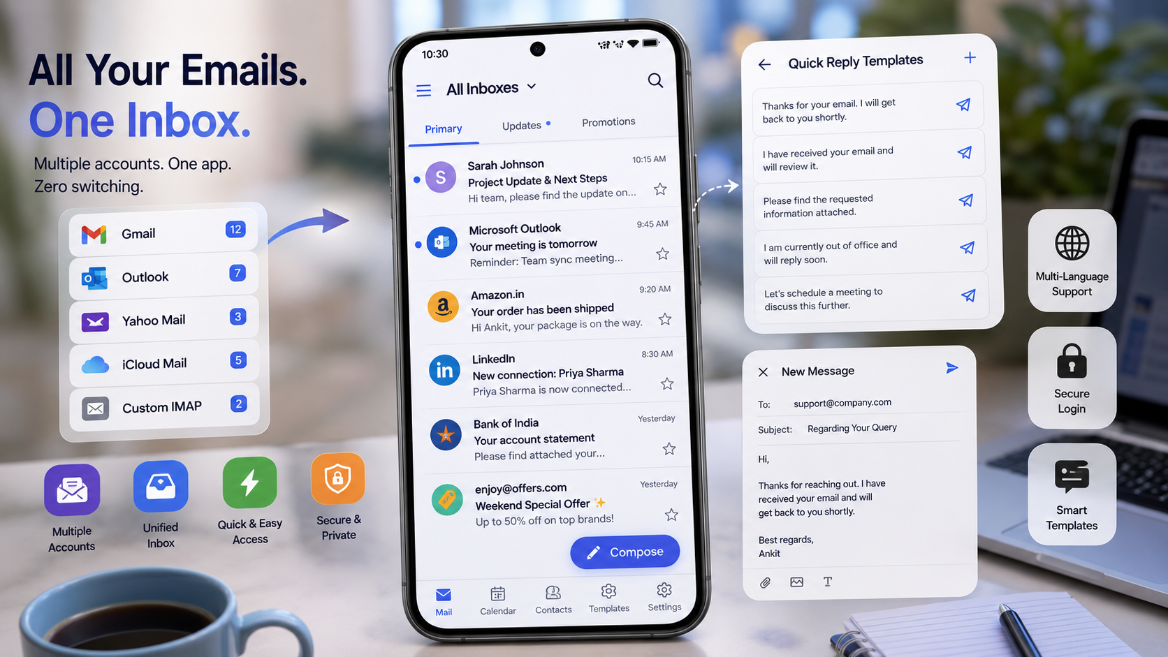 Tired of Five Different Email Apps? Try One Login for All of Them