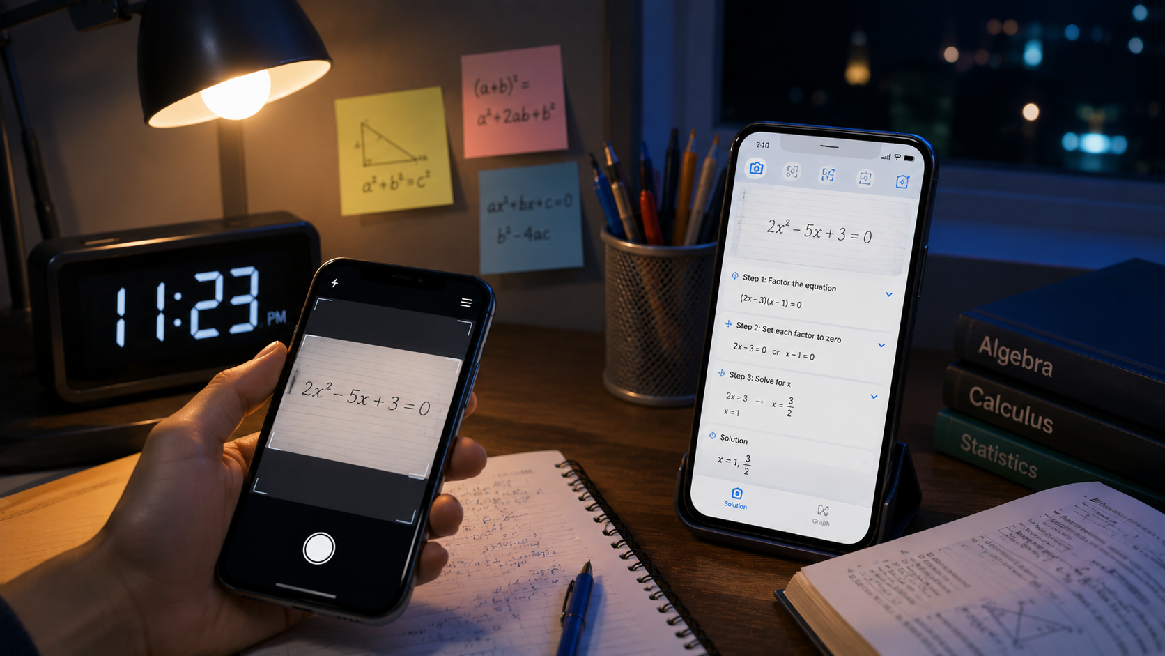 Stuck on a Math Problem at 11pm? Here's What Actually Happens When You Point Your Camera At It