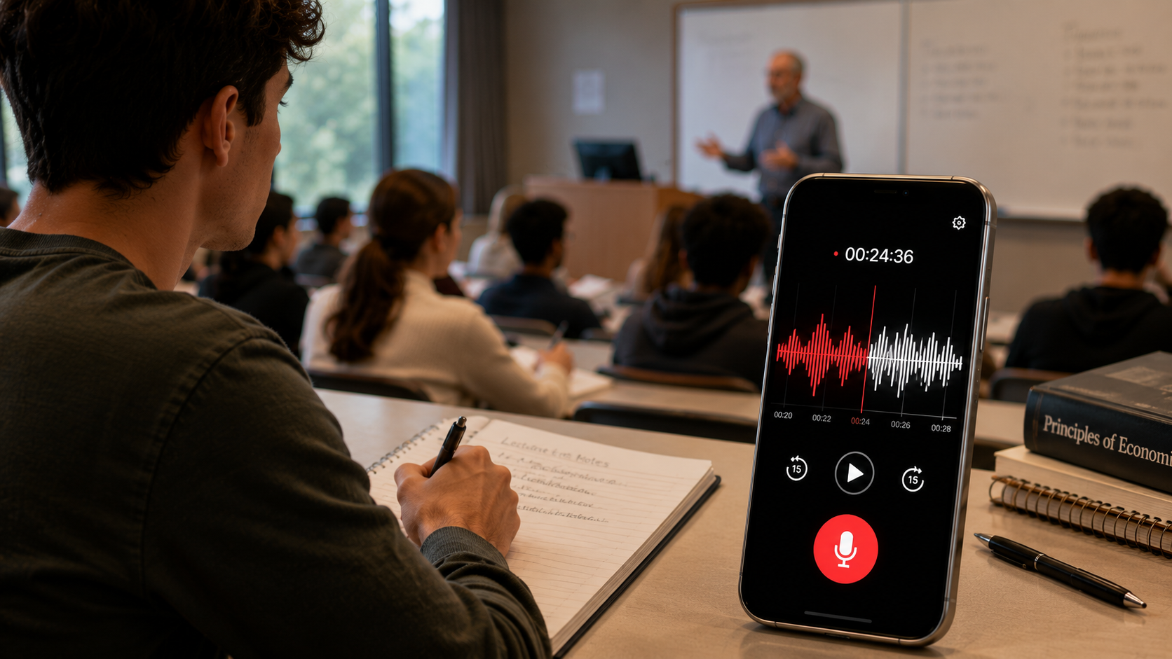 The Lecture You Half-Listened To Doesn't Have to Be Gone Forever